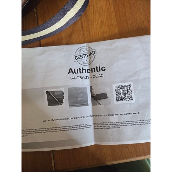 Authentic Coach Metropolitan Map Bag Leather Mens or Womens New W/Out Tags!!!!! - Picture 13 of 13